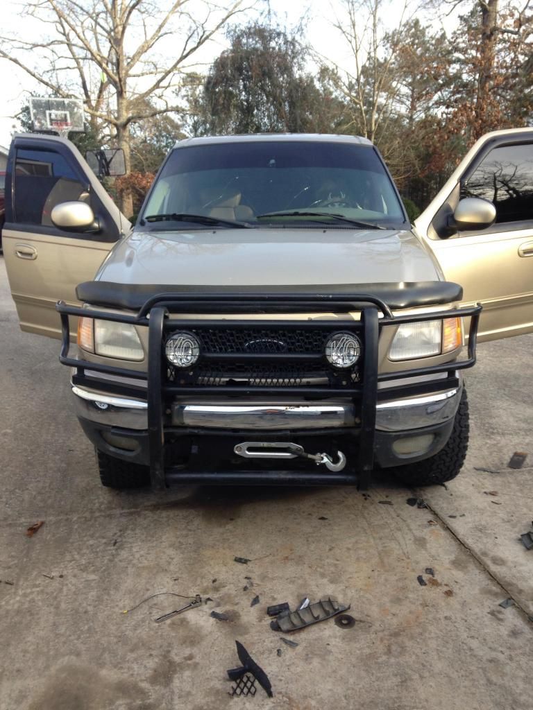 Homemade winch plate 2001 F150 Ford F150 Forum Community of Ford